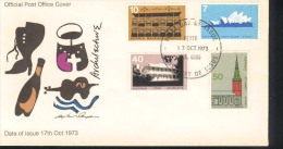 1973 Australia   FDC - Cartas & Documentos