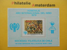 Chili 1979, UNICEF IYC INTERNATIONAL YEAR OF THE CHILD JAAR VAN HET KIND: Mi 915, Bl. - - UNICEF