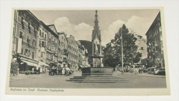 Kufstein In Ticol - Unterer Stadtplatz ::::::: Animation - Voitures - Automobiles - Tacots - Kufstein