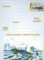 GREONLAND WHALE, PC STATIONERY, ENTIER POSTAL, 2003, ROMANIA - Wale