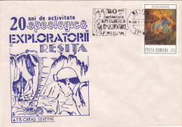 EXPLORERS, CAVE EXPLORINGS, SPECIAL COVER, 1971, ROMANIA - Explorers