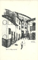 PORTUGAL - COVILHÃ - RUA DA ALEGRIA - 30S ART SIGNED CANELAS PC. - Castelo Branco