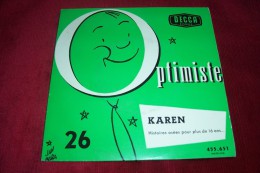 KAREN  °  OPTIMISTE  No 26 - Comiche