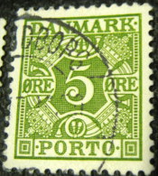 Denmark 1921 Postage Due 5ore - Used - Postage Due