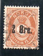 NORVEGE 1883-90 O - Gebruikt