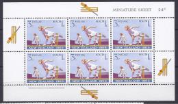 NewZealand1969: Michel504-6mnh** KB(minisheet) - Blocks & Sheetlets