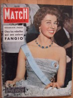 Paris Match N° 465 Princesse Margaretha Fangio - Gente