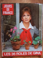 Revue Jours De France N° 771 Gina Lollobrigida - Gente