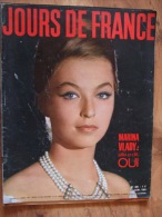 Revue Jours De France N° 428 Marina Vlady - Gente