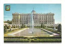 Cp, Espagne, Madrid, Palais Royale, Voyagée - Madrid