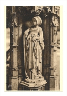 Cp, 01, Bourg, Eglise De Brou, Statuette Du Tombeau De Philibert Le Beau - Eglise De Brou