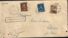 Romania-Registered Letter Circulated In 1944 ,censored Sibiu 7 - World War 2 Letters
