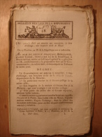 BULLETIN DES LOIS De 1801 - MARINE - CATHEDRALE LIEGE BELGIQUE - NANCY - FOIRE RUGLES MAINNEVILLE EURE VOUZIERS ARDENNES - Décrets & Lois