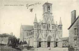 Deux-sèvres - Ref A 488 -cerizay - L'église - Carte Bon état - - Cerizay