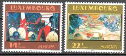 Luxembourg 1993  EUROPA Art Painting Gemalde - Michel 1318-1319 MNH (**) - Neufs