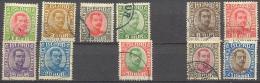 1920  King Christian X Mi 83-98 Ex / Facit 124-44 Ex / Sc 108-28ex / YT 82-97 Ex Used / Oblitéré / Gestempelt [lie] - Used Stamps