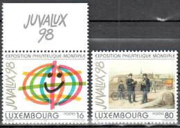 Luxembourg 1997 JUVALUX´98 Art Painting - Michel 1423-1424 MNH (**) - Nuevos