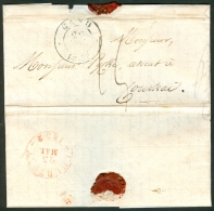 Belgique Lettre Précurseur Expédiée De Gand Vers Courtrai Datée Du 22 Mai 1832 - 1830-1849 (Onafhankelijk België)