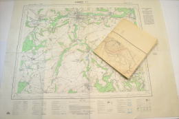 (AR10) Lot 2 Cartes De FISME Années 1940 - 1950 - Topographical Maps