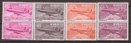 MARI9-L4089TA.Morocco.Mar Oc.MARRUECOS.  REINO INDEPENDIENTE .Avines.1956(Ed 9/12**) Sin Charnela.MAGNIFICA - Unused Stamps