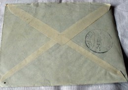 ITALY-ETHIOPIE 1938-AIR MAIL -COVER + LETTER -TIMBRE COLONIALE CHEREN ERITREA? - Eritrea