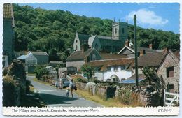 WESTON-SUPER-MARE : KEWSTOKE - THE VILLAGE AND CHURCH - Weston-Super-Mare