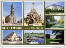 SAINT LYPHARD -  7 Vues  :  Eglise, Calvaire, Résidence De La Brière, Auberges : Du Nézyl Et Bréca, Port De Brière...... - Saint-Lyphard