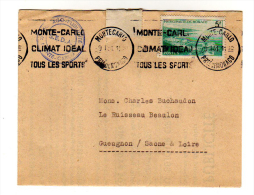 MONACO - - Maschinenstempel (EMA)