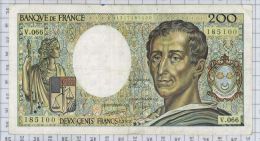 200 Francs Montesquieu, Ref Fayette 70/9, état TTB - 200 F 1981-1994 ''Montesquieu''