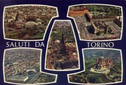 Torino - 139 - Formato Grande Viaggiata - Panoramische Zichten, Meerdere Zichten