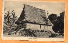 Chiefs House Fiji Old Postcard - Fidji