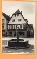 Konditorei Cafe Salzmann Lohr A. Main Old Real Photo Postcard - Lohr