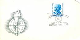 HUNGARY - 1962. Cover - József Péch,75th Anniv. Of Founding Of Hungarian Hydroelectric Service - FDC