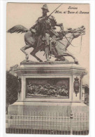 Monumento Duca Di Genova Torino Italy 1910c Postcard - Autres Monuments, édifices