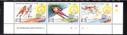 Aitutaki 1994 Winter Olympics Lillehammer Strip MNH - Aitutaki