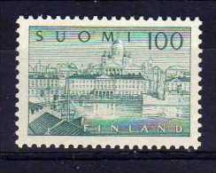 Finland - 1958 - 100 Markka Definitive/Helsinki Harbour - MH - Unused Stamps