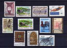 Finland - 1976/99 - Traditional Finnish Arts (Part Set) - Used - Oblitérés
