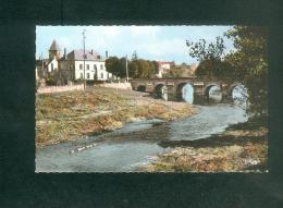 CPSM - Guillon (89) - Bords Du Serein - Ecole Mairie Eglise ( Pont COMBIER CIM Format CPA) - Guillon