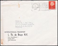 Netherlands 1967, Cover Rotterdam To London - Lettres & Documents