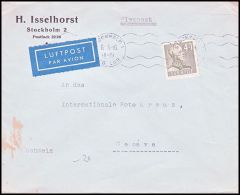 Sweden 1946, Airmail Cover Stockholm To Geneve - Briefe U. Dokumente