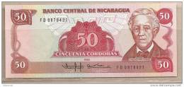 Nicaragua - Banconota Non Circolata FdS UNC Da 50 Cordobas P-153a - 1985 #19 - Nicaragua