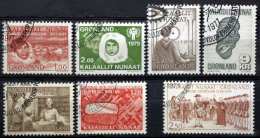 Greenland 1977-1980  (O) ( Lot Ks 429 ) - Oblitérés