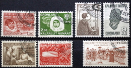 Greenland 1977-1980  (O) ( Lot Ks 438 ) - Oblitérés