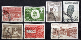 Greenland 1977-1980  (O) ( Lot Ks 437 ) - Gebraucht