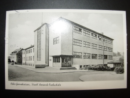 HÖHR GRENZHAUSEN STAATL. KERAMIK FACH SCHULE ECOLE SCHOOL Nach SINZHEIM BADEN Mit NOTOPFER - Hoehr-Grenzhausen