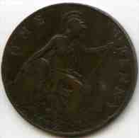 Grande-Bretagne Great Britain 1 Penny 1912 H KM 810 - D. 1 Penny
