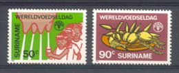 Mmv0425 WERELDVOEDSELDAG WORLD FOOD DAY MELK UIER KOE MILK COW SURINAME 1984 PF/MNH  VANAF1EURO - Contra El Hambre