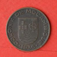 MOZAMBIQUE  20  CENTAVOS  1936   KM# 64  -    (Nº02850) - Mosambik