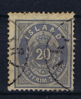 Iceland 1882 , Mi 14 A Used - Gebruikt