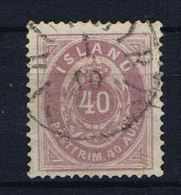 Iceland 1882 , Mi 15 A Used - Oblitérés